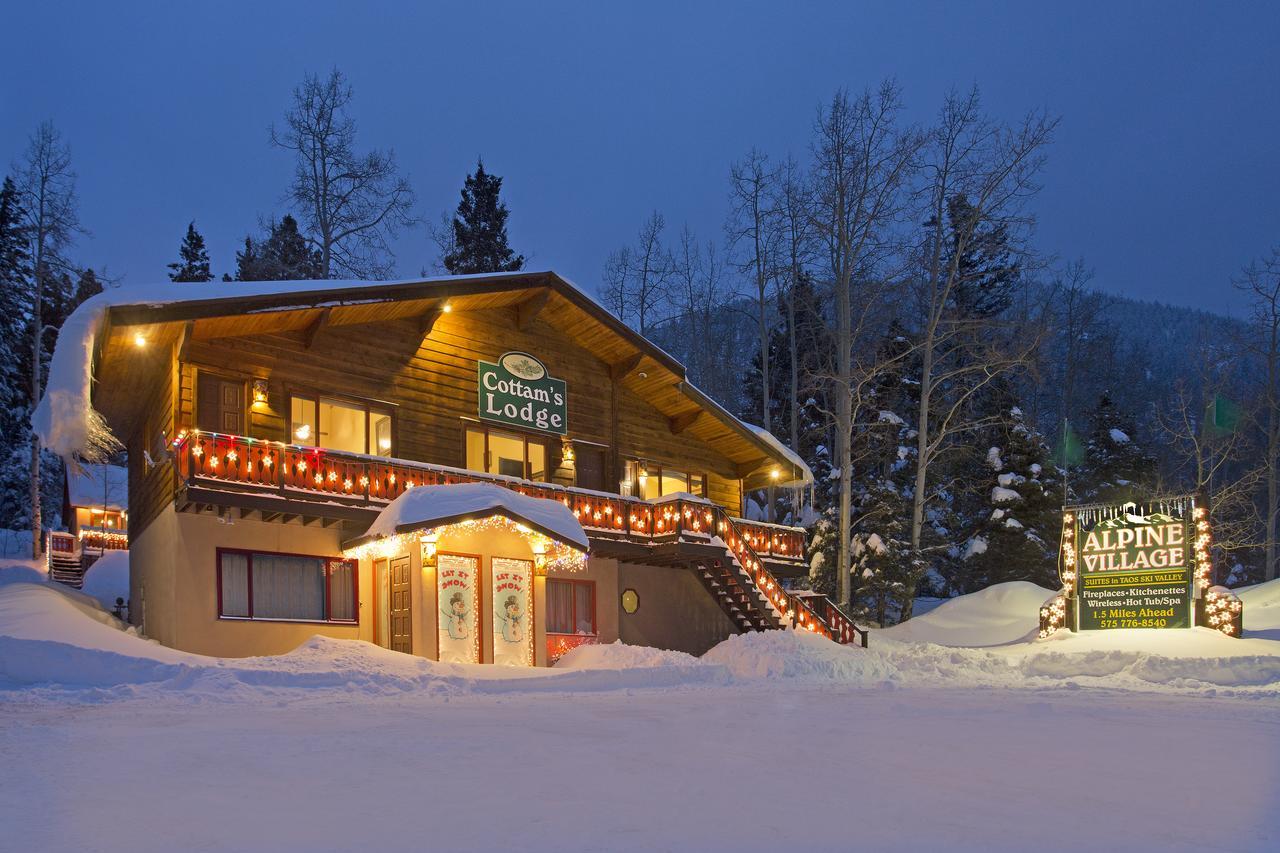 Cottam'S Lodge By Alpine Village Suites Taos Ski Valley Buitenkant foto